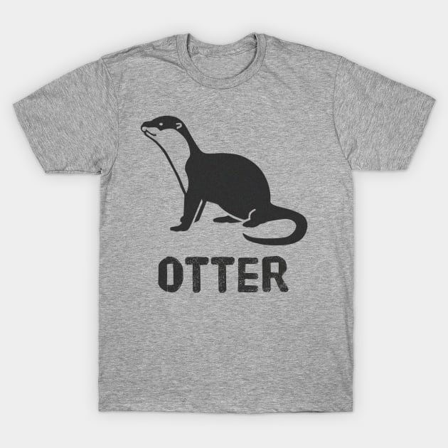 Otter (Graphic) T-Shirt by JasonLloyd